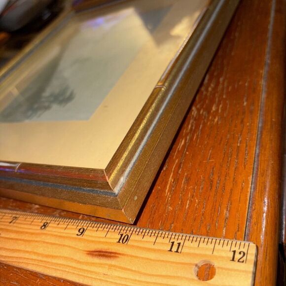 Framed SIGNED FRANCIS WEST Painting ORIENTAL ASIAN Influence BOATS SEASCAPE - Picture 9 of 9